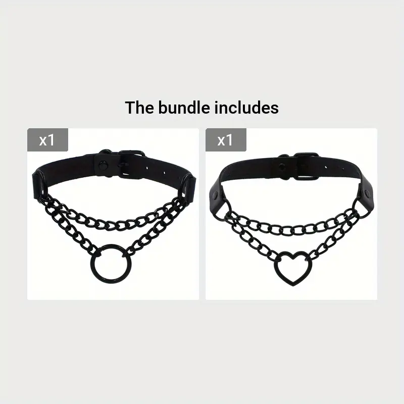 gothic adjustable pu leather choker necklace punk choker - Temu gothic adjustable pu leather choker necklace punk choker - Temu